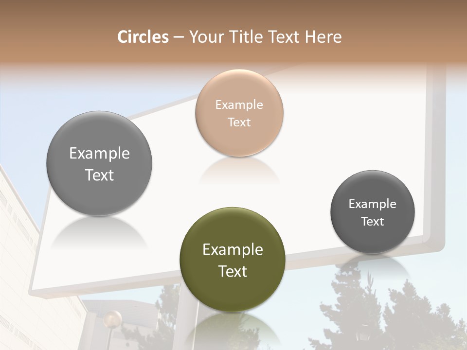 Exhibit Announcement Commercial PowerPoint Template