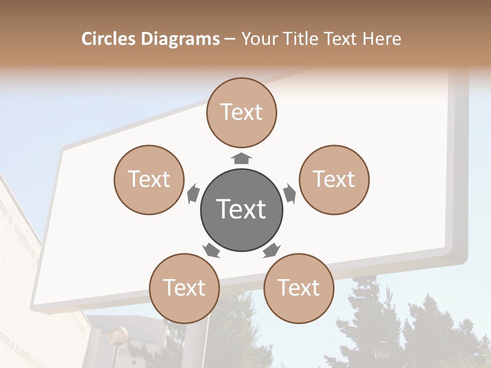 Exhibit Announcement Commercial PowerPoint Template