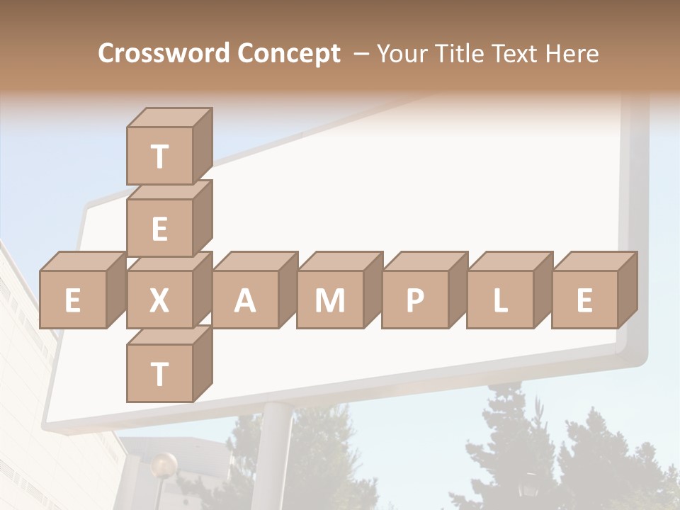 Exhibit Announcement Commercial PowerPoint Template