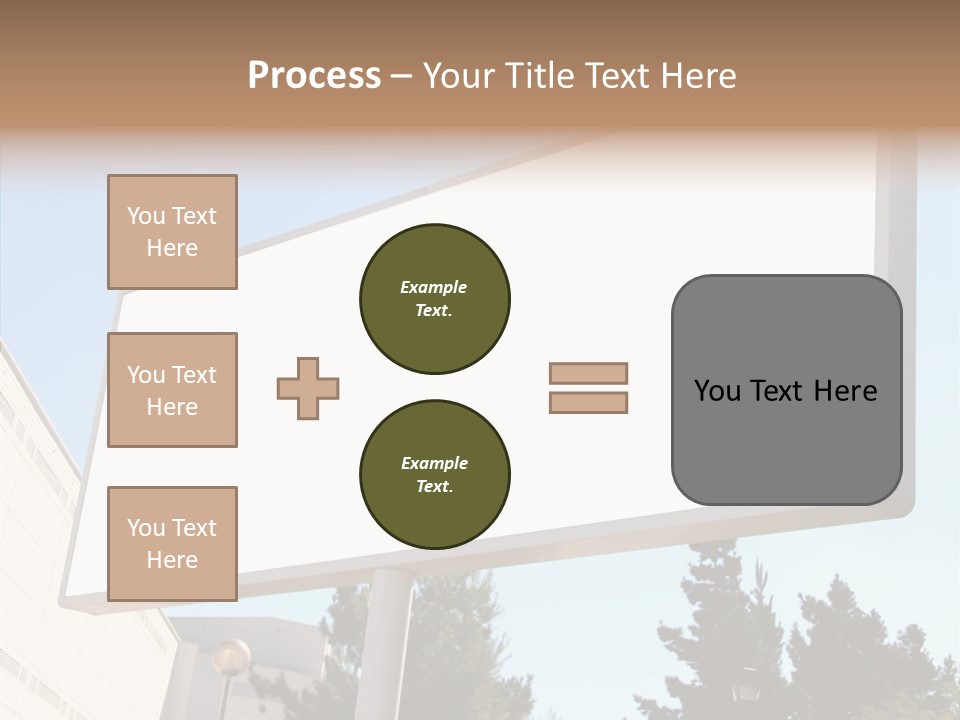 Exhibit Announcement Commercial PowerPoint Template