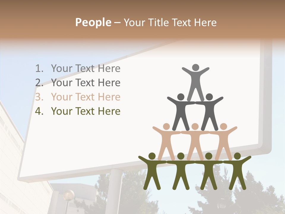 Exhibit Announcement Commercial PowerPoint Template