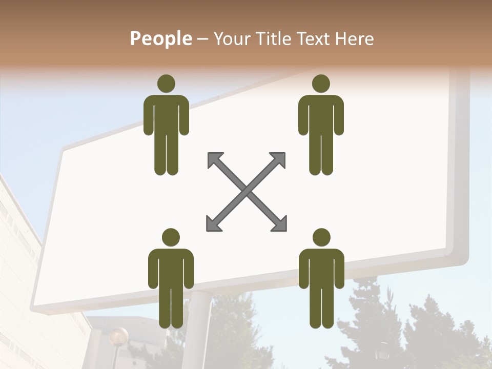 Exhibit Announcement Commercial PowerPoint Template