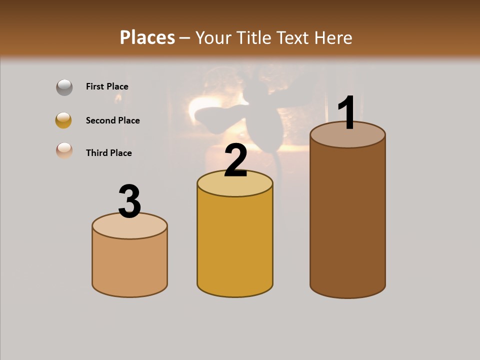 Office Communication Chair PowerPoint Template