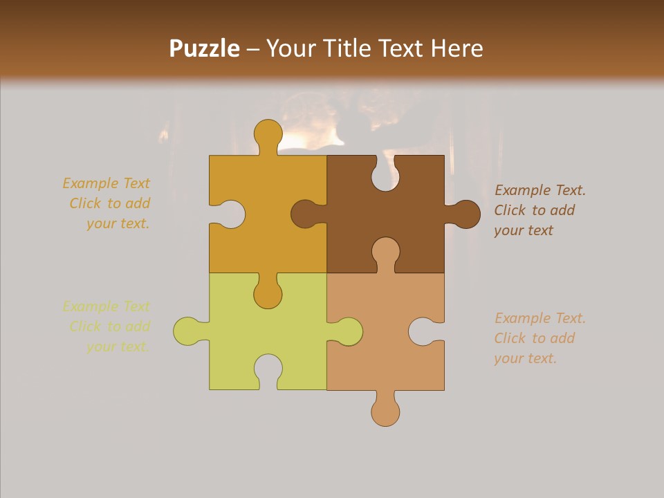 Office Communication Chair PowerPoint Template