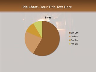 Office Communication Chair PowerPoint Template