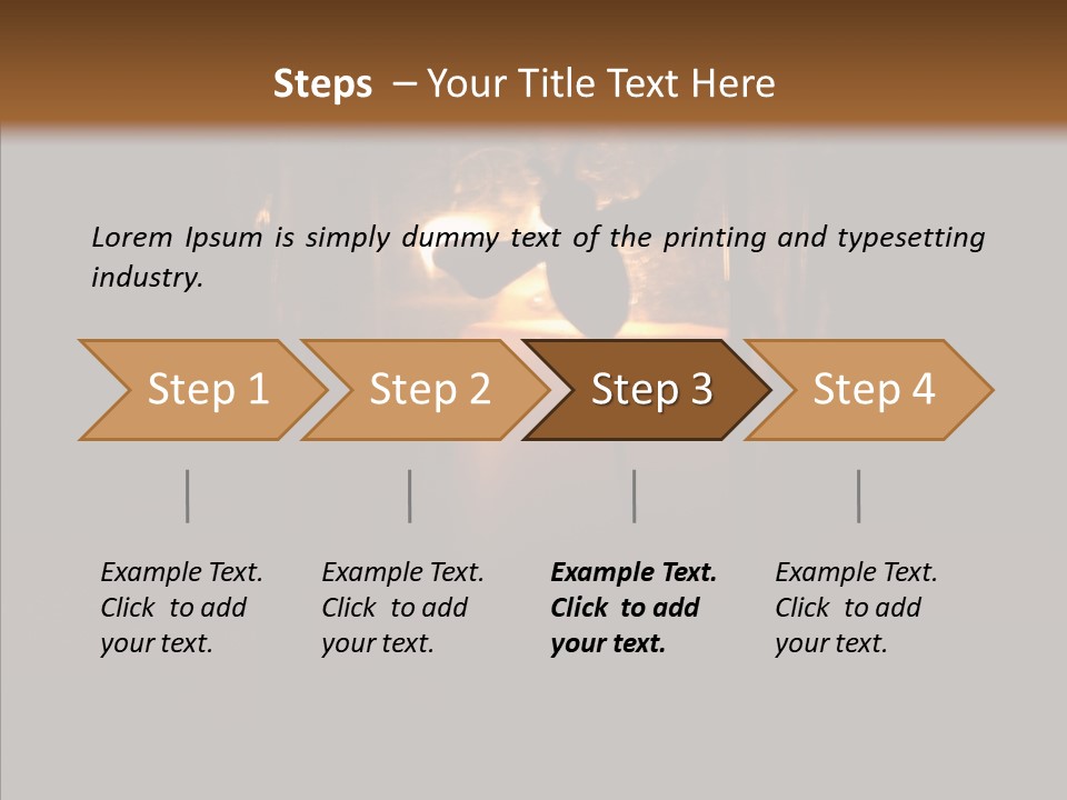Office Communication Chair PowerPoint Template