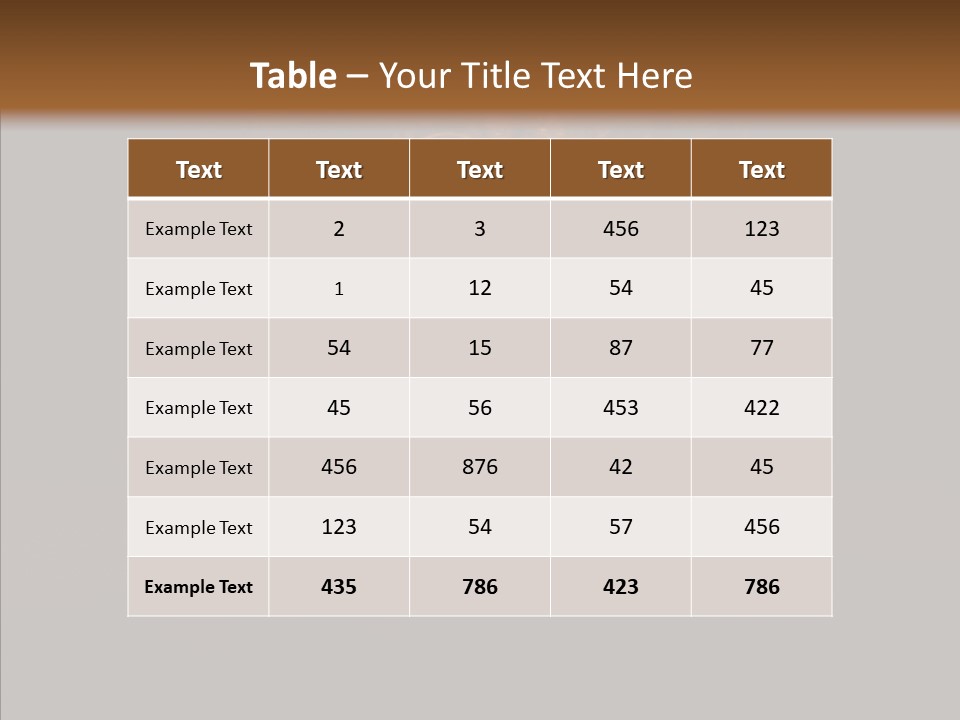 Office Communication Chair PowerPoint Template