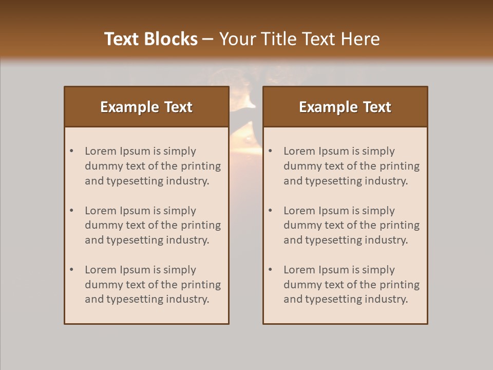 Office Communication Chair PowerPoint Template