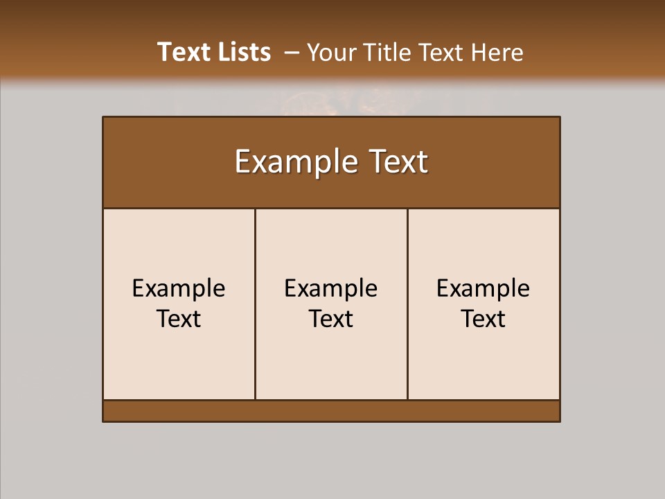 Office Communication Chair PowerPoint Template