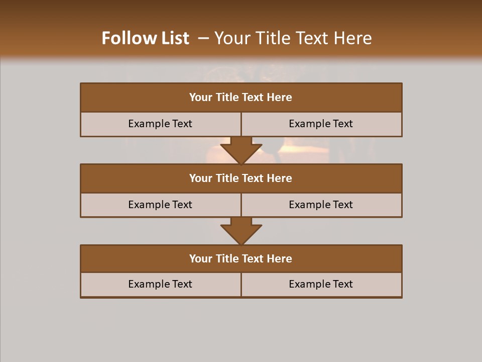 Office Communication Chair PowerPoint Template