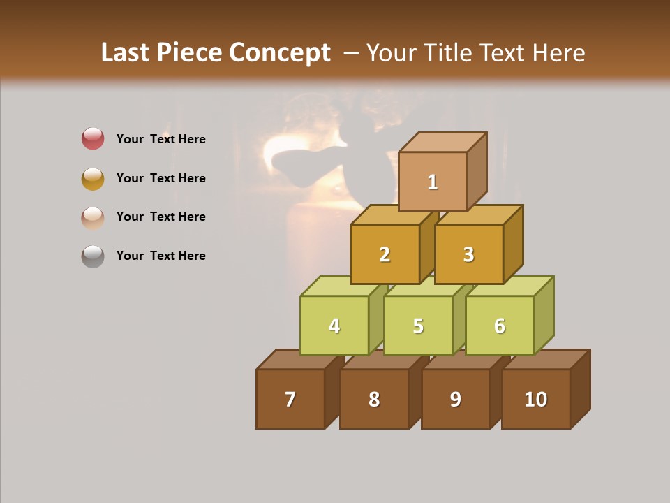 Office Communication Chair PowerPoint Template