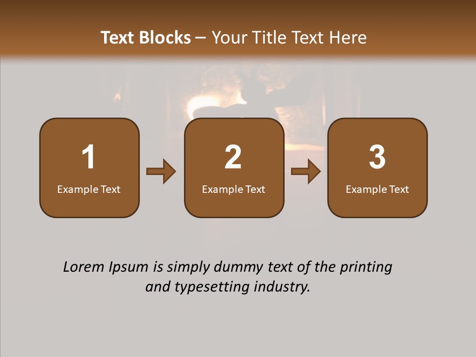 Office Communication Chair PowerPoint Template