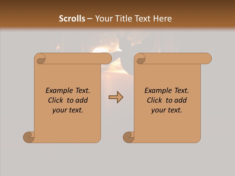 Office Communication Chair PowerPoint Template