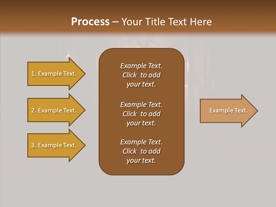 Office Communication Chair PowerPoint Template