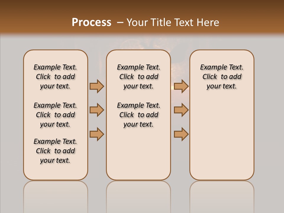 Office Communication Chair PowerPoint Template
