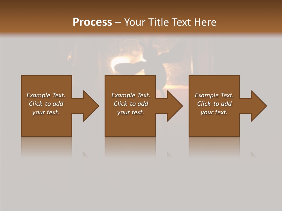 Office Communication Chair PowerPoint Template