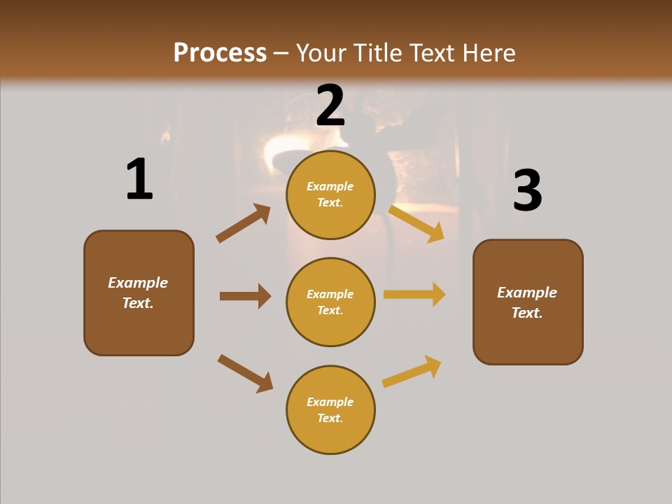 Office Communication Chair PowerPoint Template