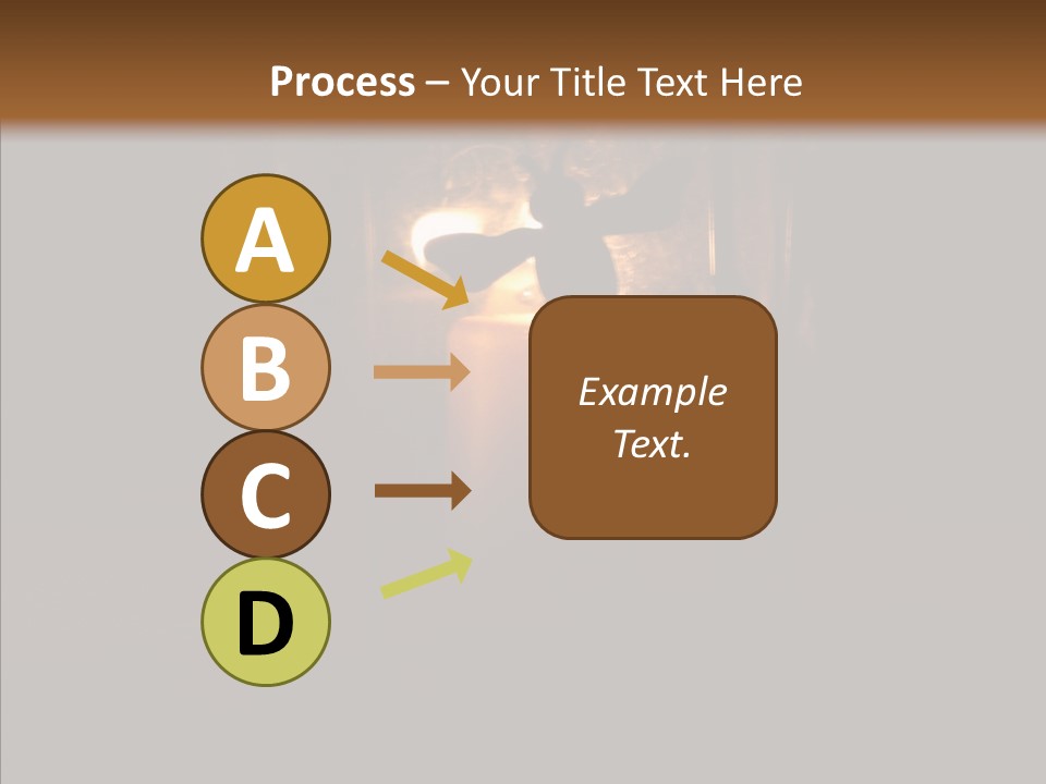 Office Communication Chair PowerPoint Template