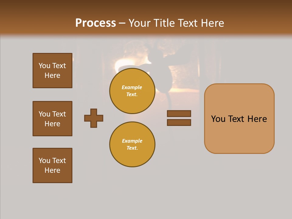 Office Communication Chair PowerPoint Template