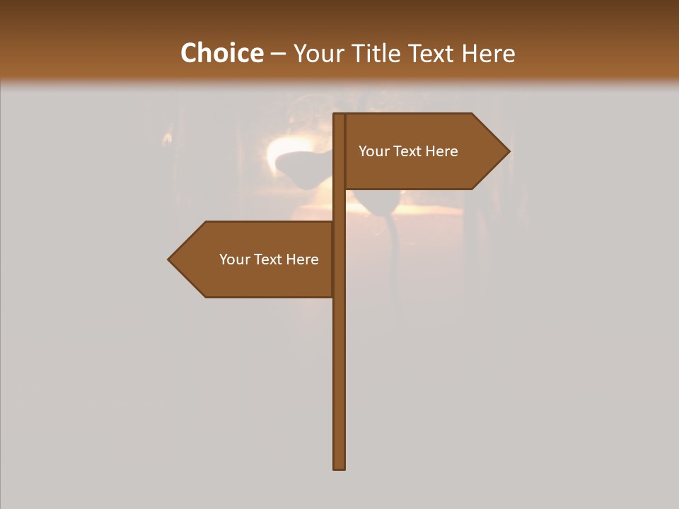 Office Communication Chair PowerPoint Template