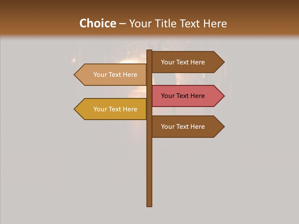 Office Communication Chair PowerPoint Template