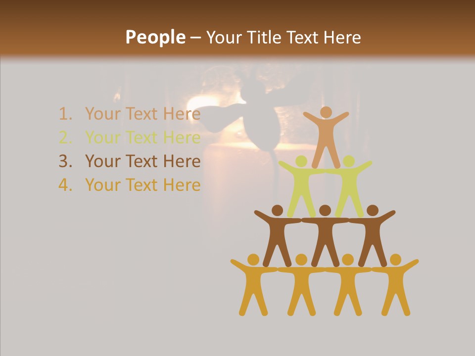 Office Communication Chair PowerPoint Template