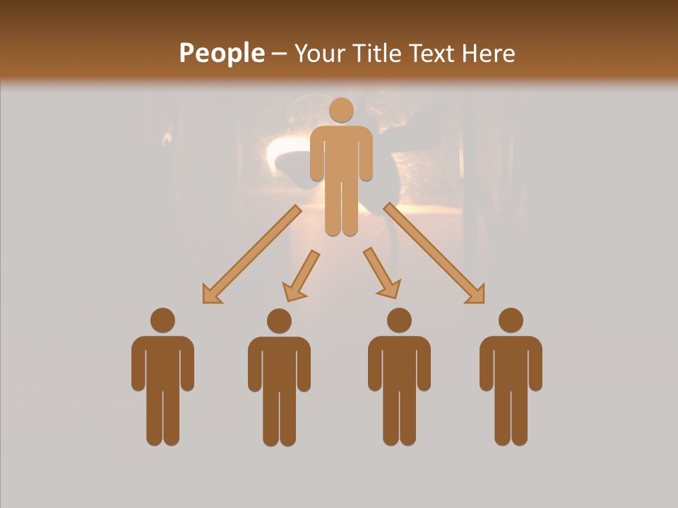 Office Communication Chair PowerPoint Template