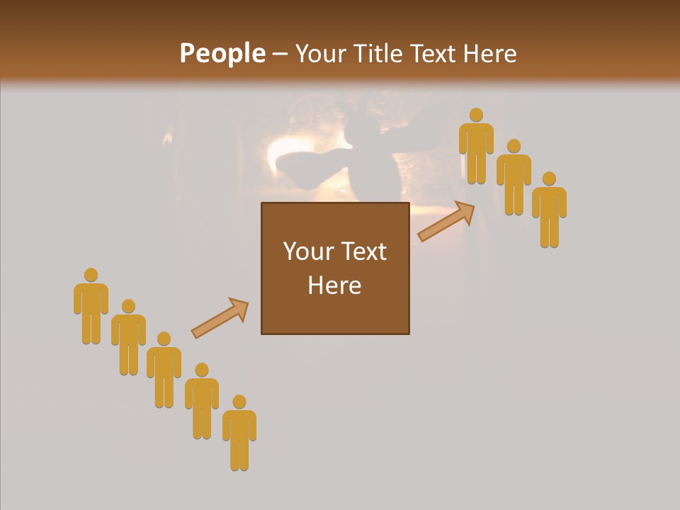 Office Communication Chair PowerPoint Template