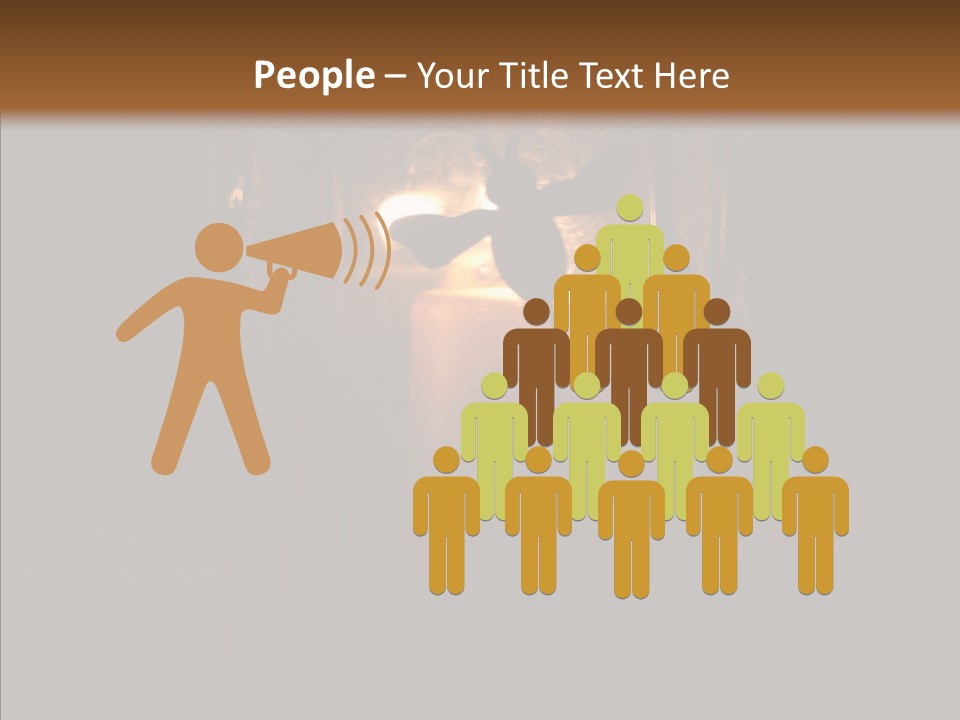 Office Communication Chair PowerPoint Template