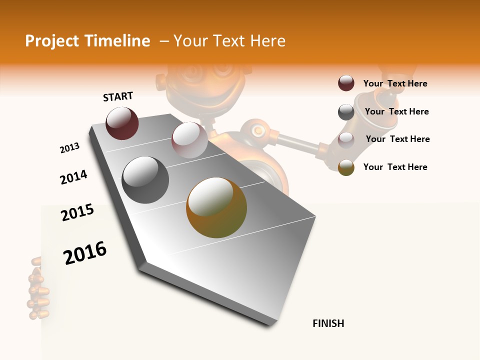 Sign Fun Cartoon PowerPoint Template