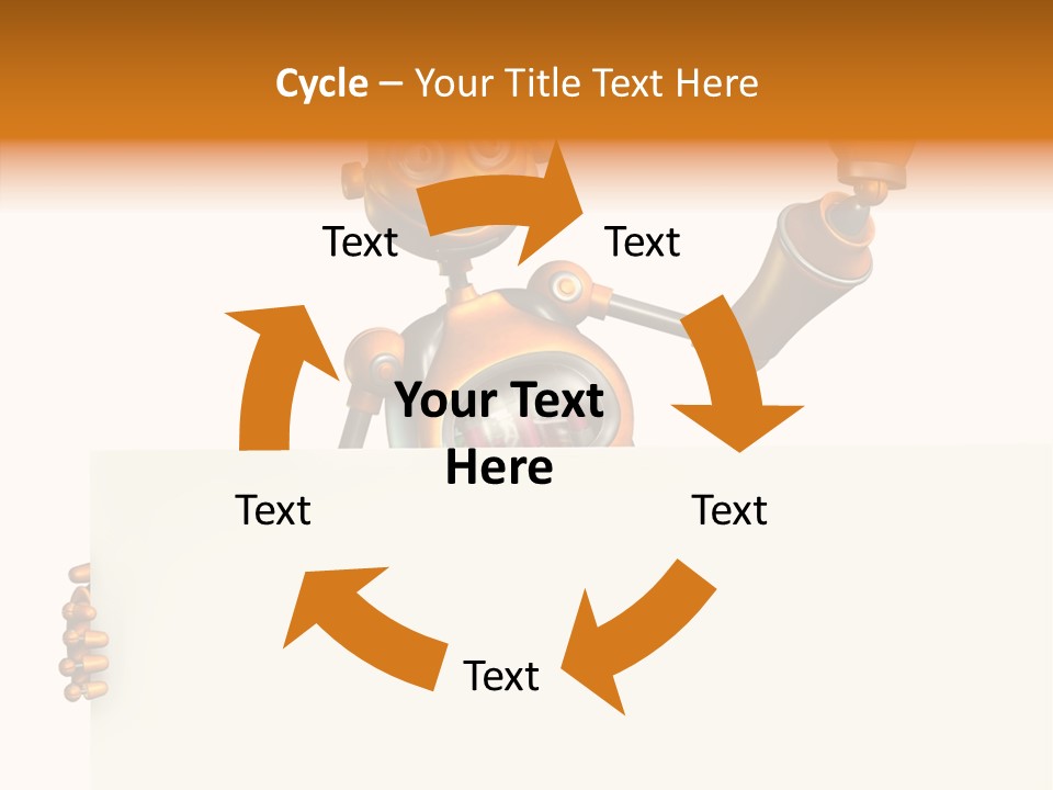 Sign Fun Cartoon PowerPoint Template