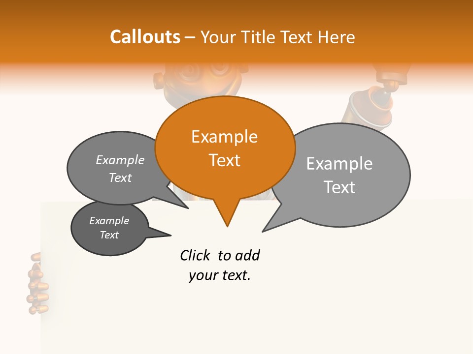 Sign Fun Cartoon PowerPoint Template
