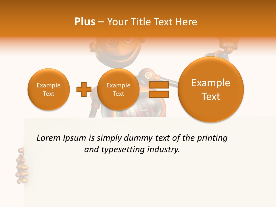 Sign Fun Cartoon PowerPoint Template