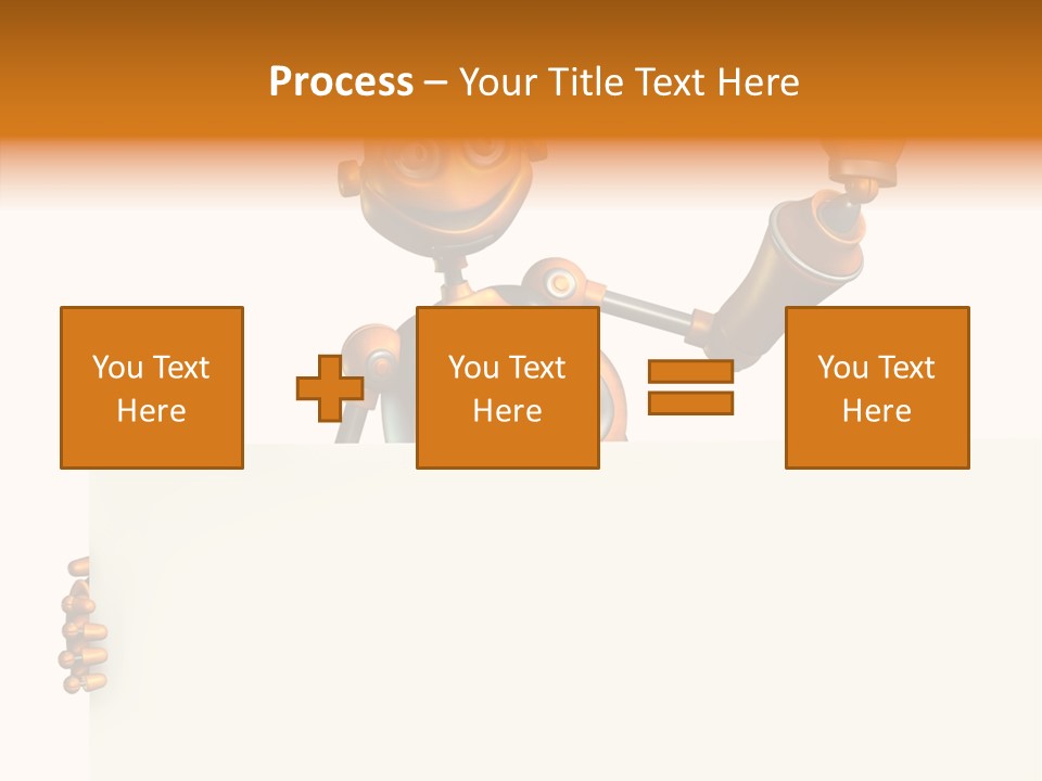 Sign Fun Cartoon PowerPoint Template