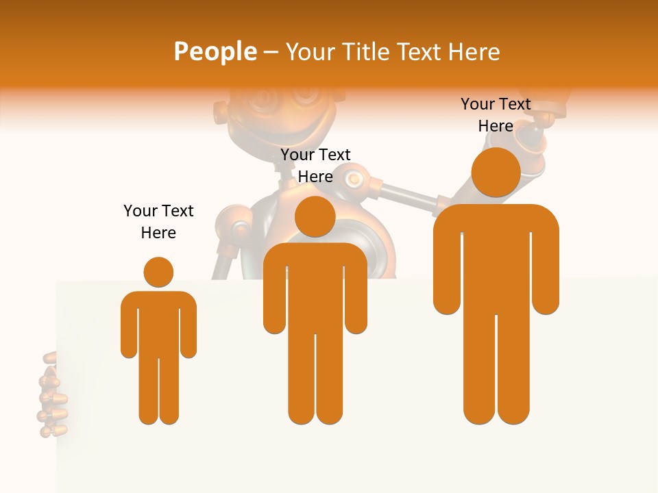 Sign Fun Cartoon PowerPoint Template