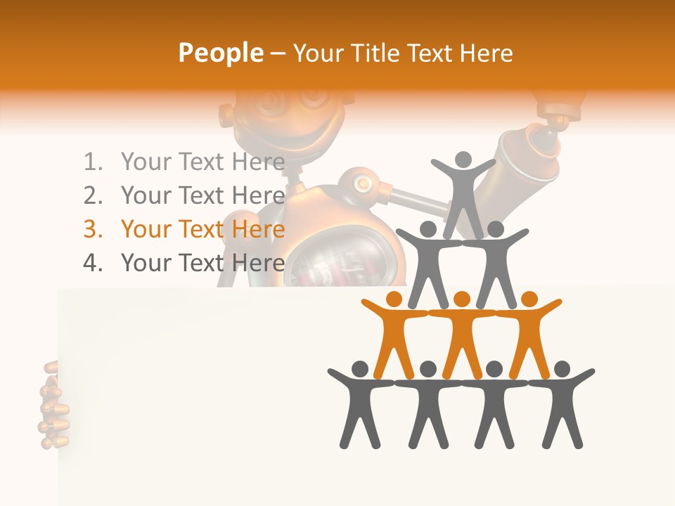 Sign Fun Cartoon PowerPoint Template
