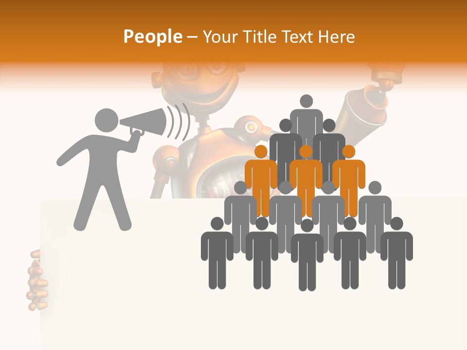 Sign Fun Cartoon PowerPoint Template