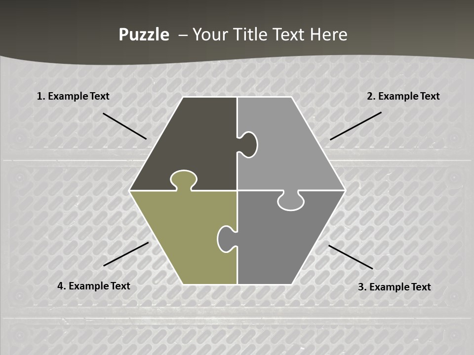 Wall Backgrounds Aluminium PowerPoint Template