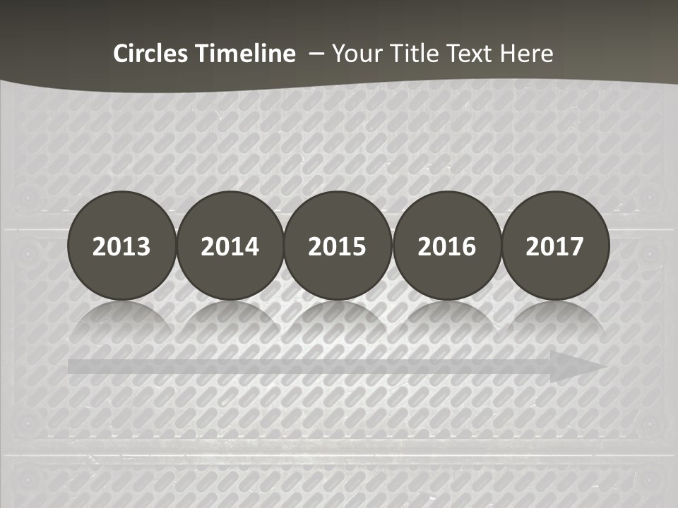 Wall Backgrounds Aluminium PowerPoint Template