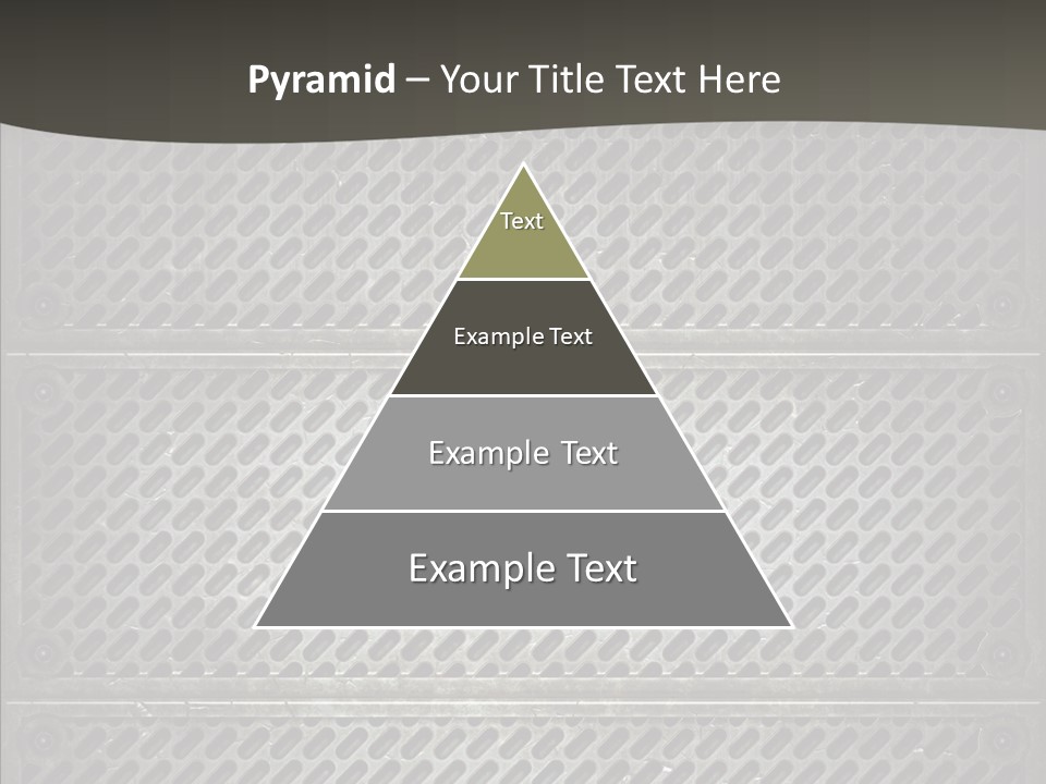 Wall Backgrounds Aluminium PowerPoint Template