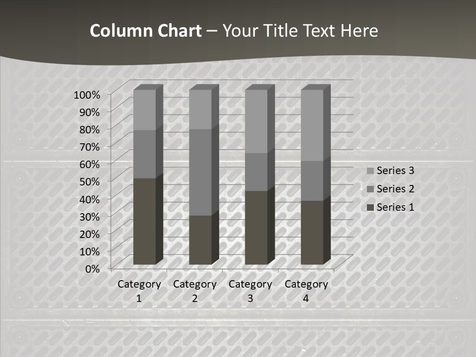 Wall Backgrounds Aluminium PowerPoint Template