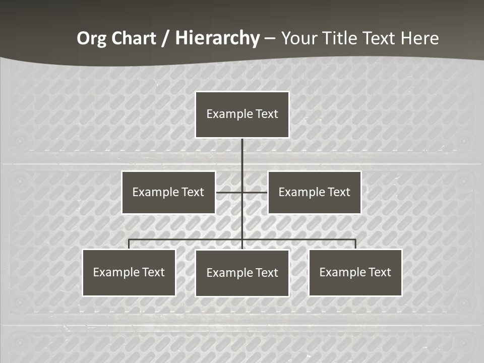 Wall Backgrounds Aluminium PowerPoint Template