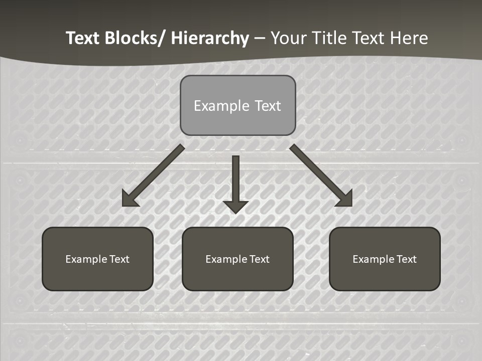 Wall Backgrounds Aluminium PowerPoint Template