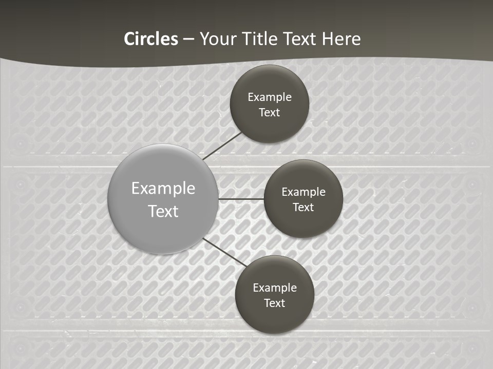 Wall Backgrounds Aluminium PowerPoint Template