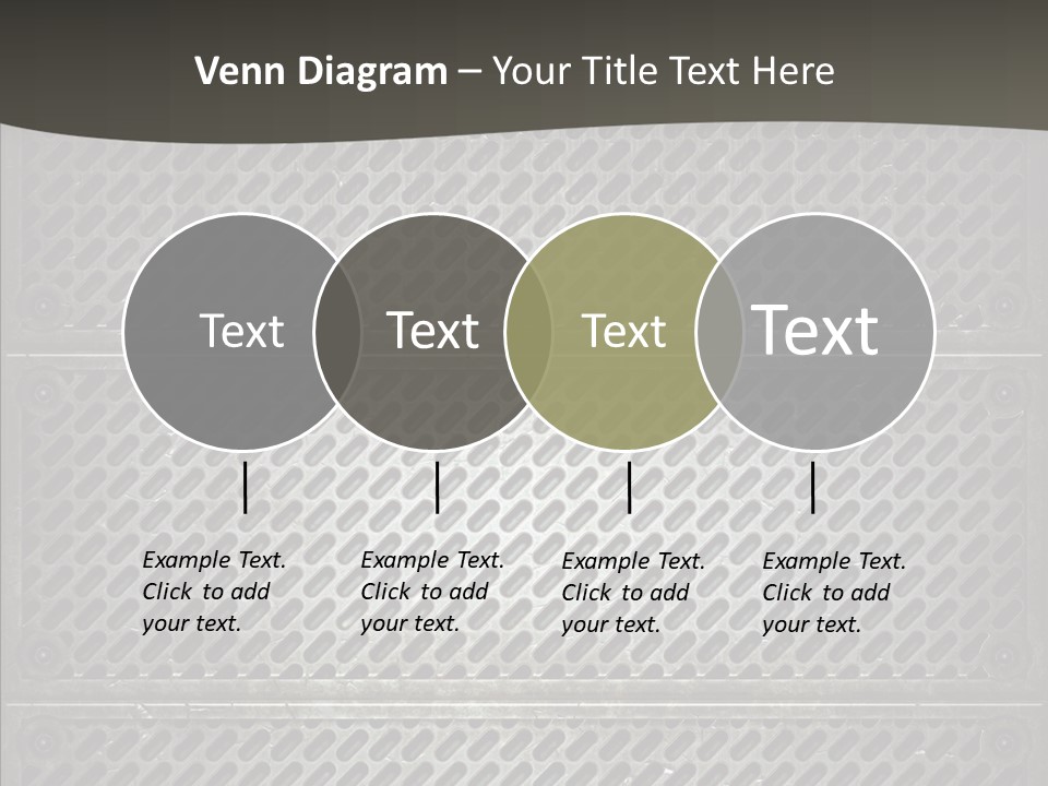 Wall Backgrounds Aluminium PowerPoint Template