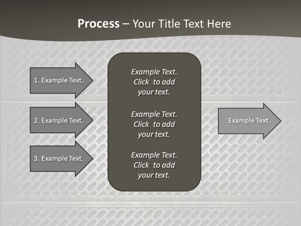 Wall Backgrounds Aluminium PowerPoint Template
