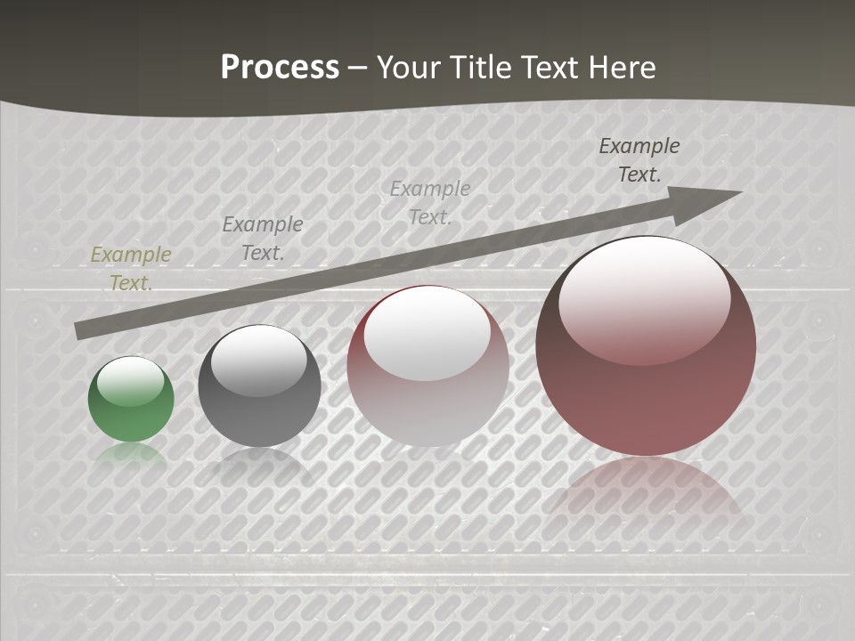 Wall Backgrounds Aluminium PowerPoint Template