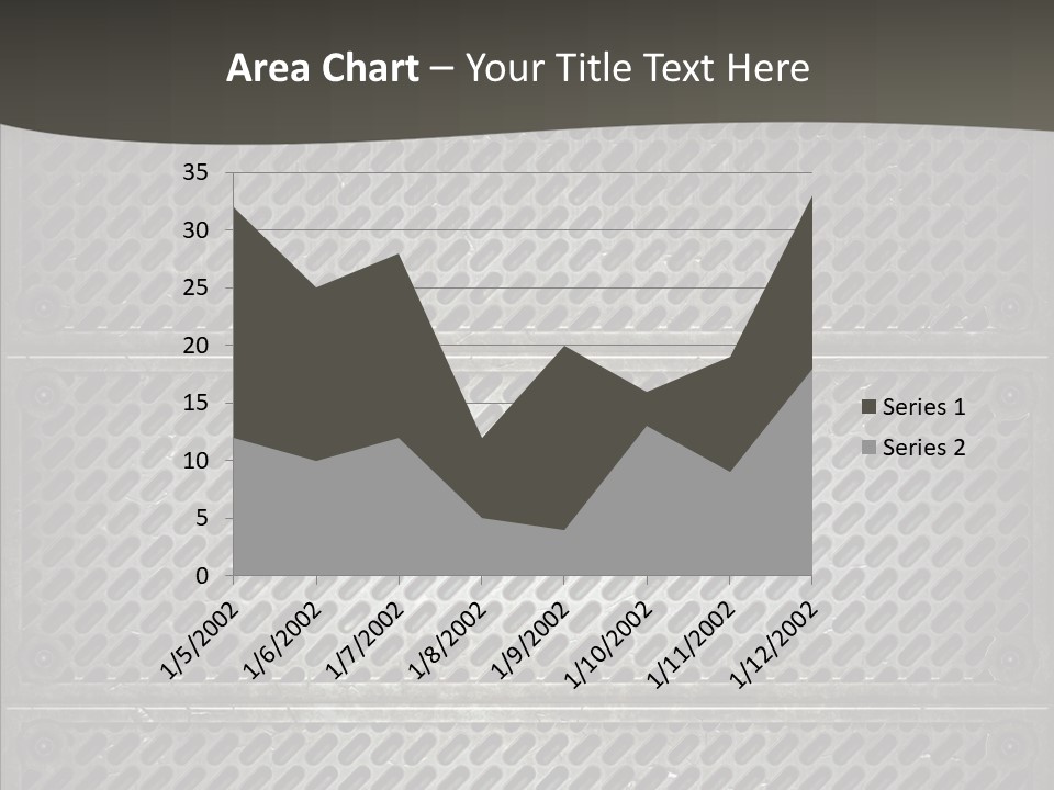 Wall Backgrounds Aluminium PowerPoint Template