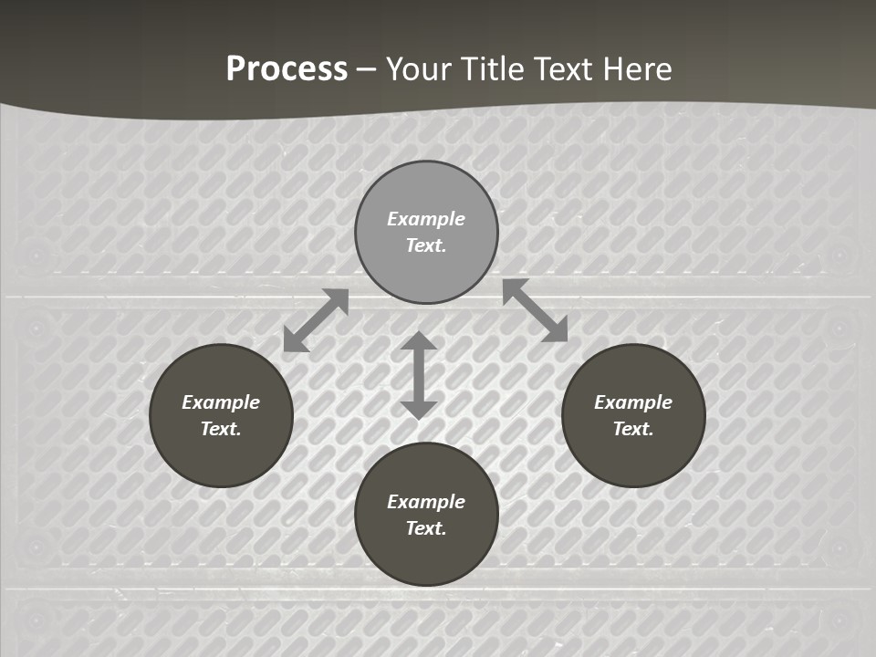 Wall Backgrounds Aluminium PowerPoint Template
