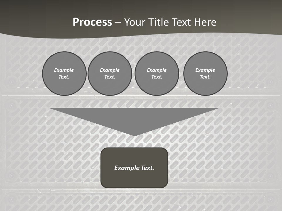 Wall Backgrounds Aluminium PowerPoint Template